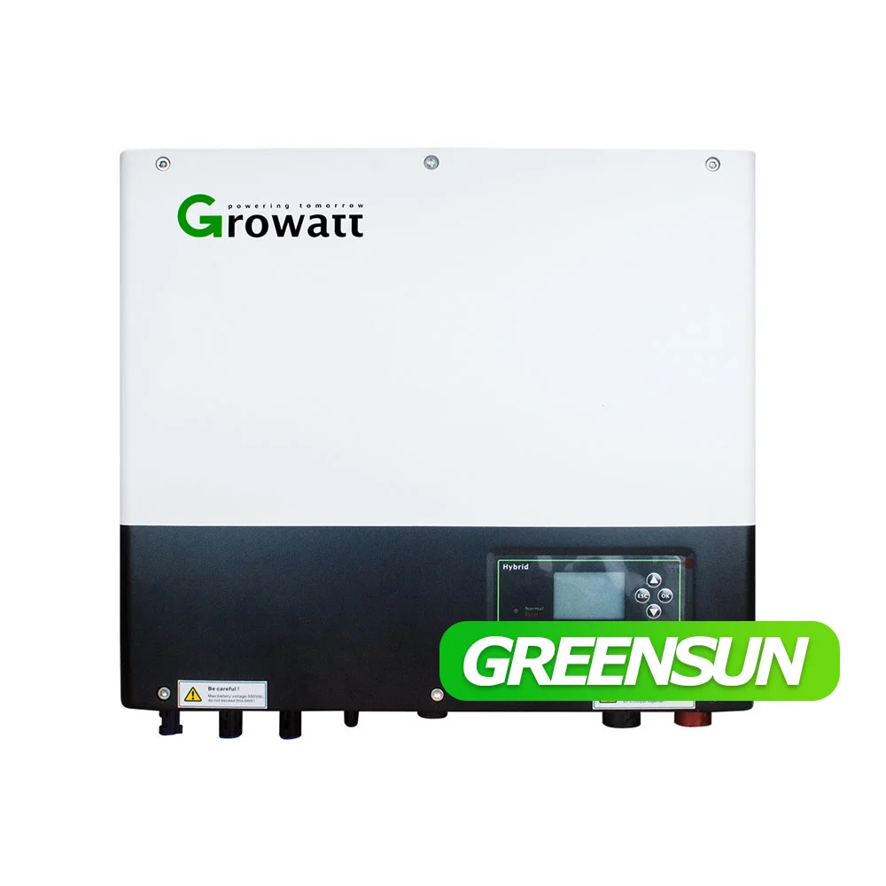 Гибридный инвертор Growatt SPH5000 On Off Grid 220V 3 кВт 4 5 6