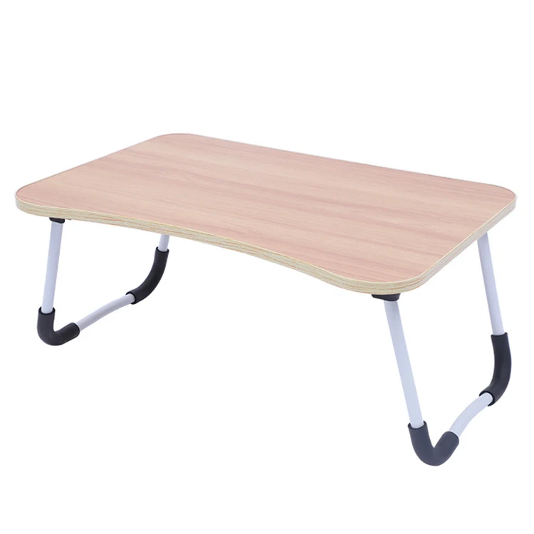 2022 mini adjustable foldable wooden laptop table portable folding ergonomic laptop desk stand for bed