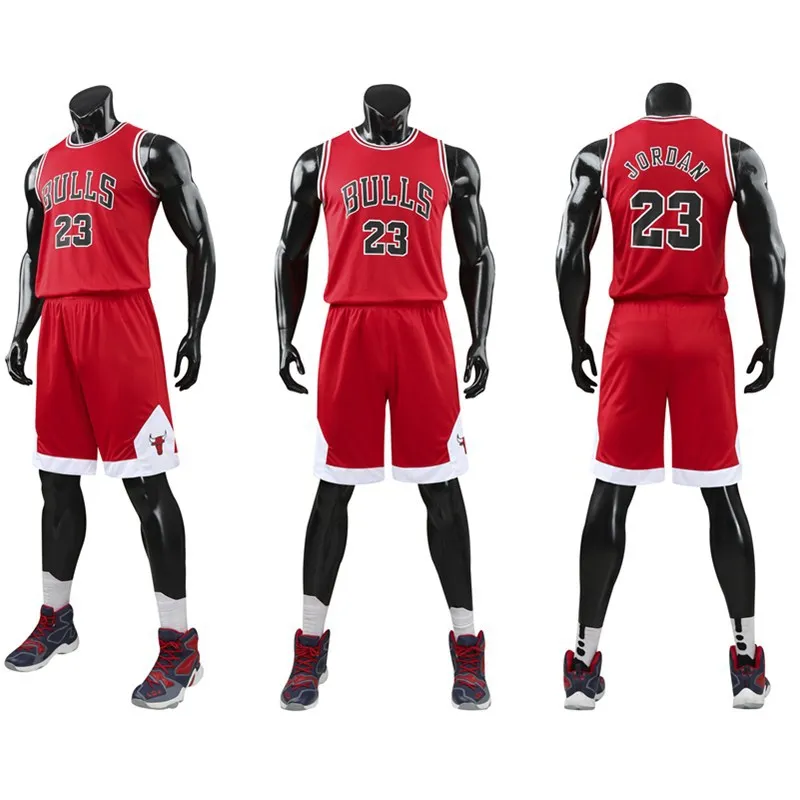 
2021 Hot Sell Basketball jersey Shirt and Shorts Custom Printing Logo Breathable and Quick-Drying Training Sportswear Jersey 