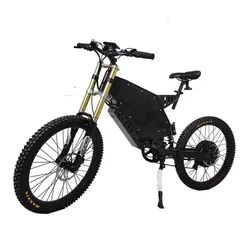 Big Power Fat Tire Dirt Enduro Motorcycle Stealth Bomber Electric E Bike 72v 2000w 3000w 5000w 8000W 12000w Mountain Ebike