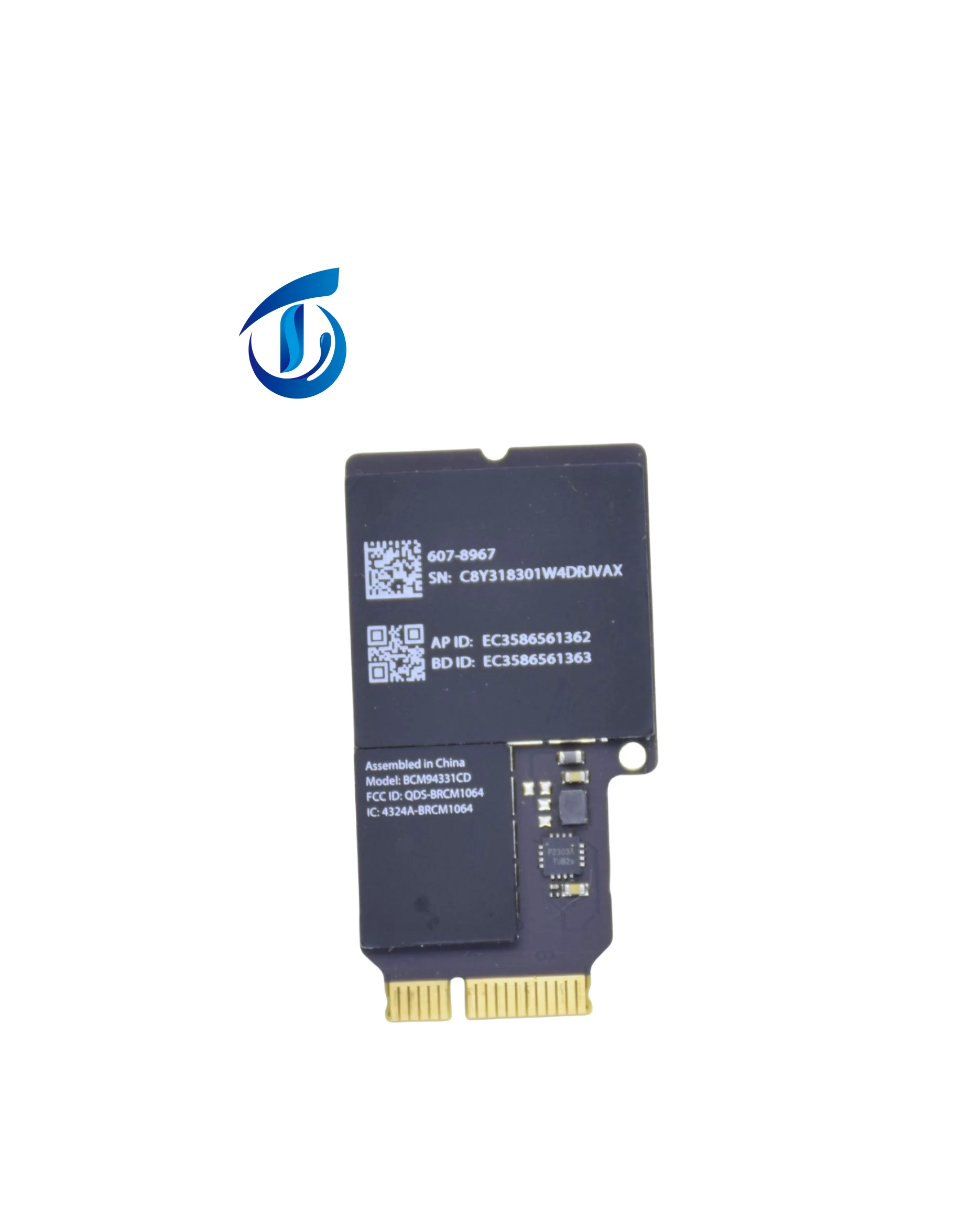 For Apple iMac A1418 A1419 WiFi Airport Card 607-8971 607-8967 607-8968 BCM94331CD