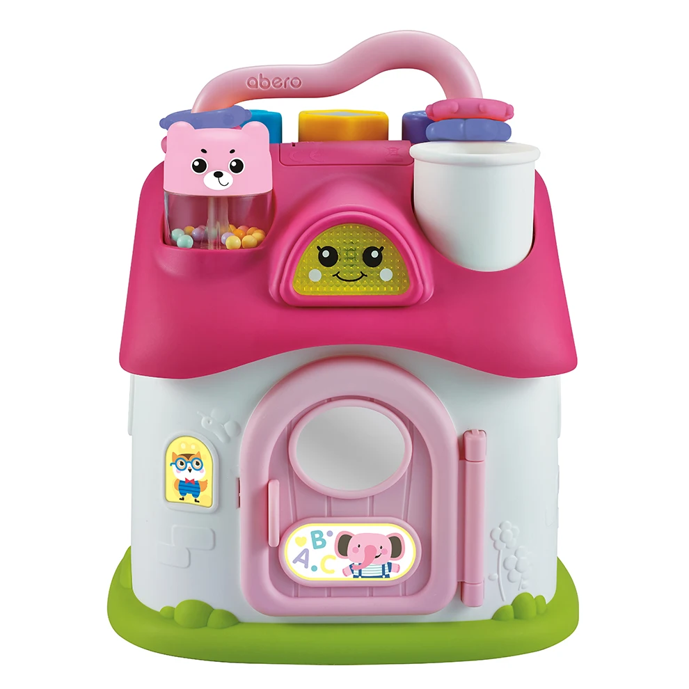 Kids Play Musical House Toys For Sale B/O Musical House Toy With Light