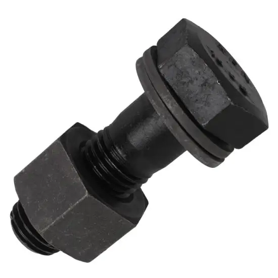 HBLJ ASTM A325 / A490 stainless steel hex bolt a307 grb DIN6914 / DIN7990 8.8 grade galvanized hex head bolts