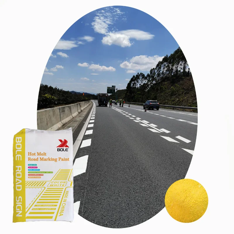 Manufacture  25 kg strong thermoplastic reflective white road marking paint powder