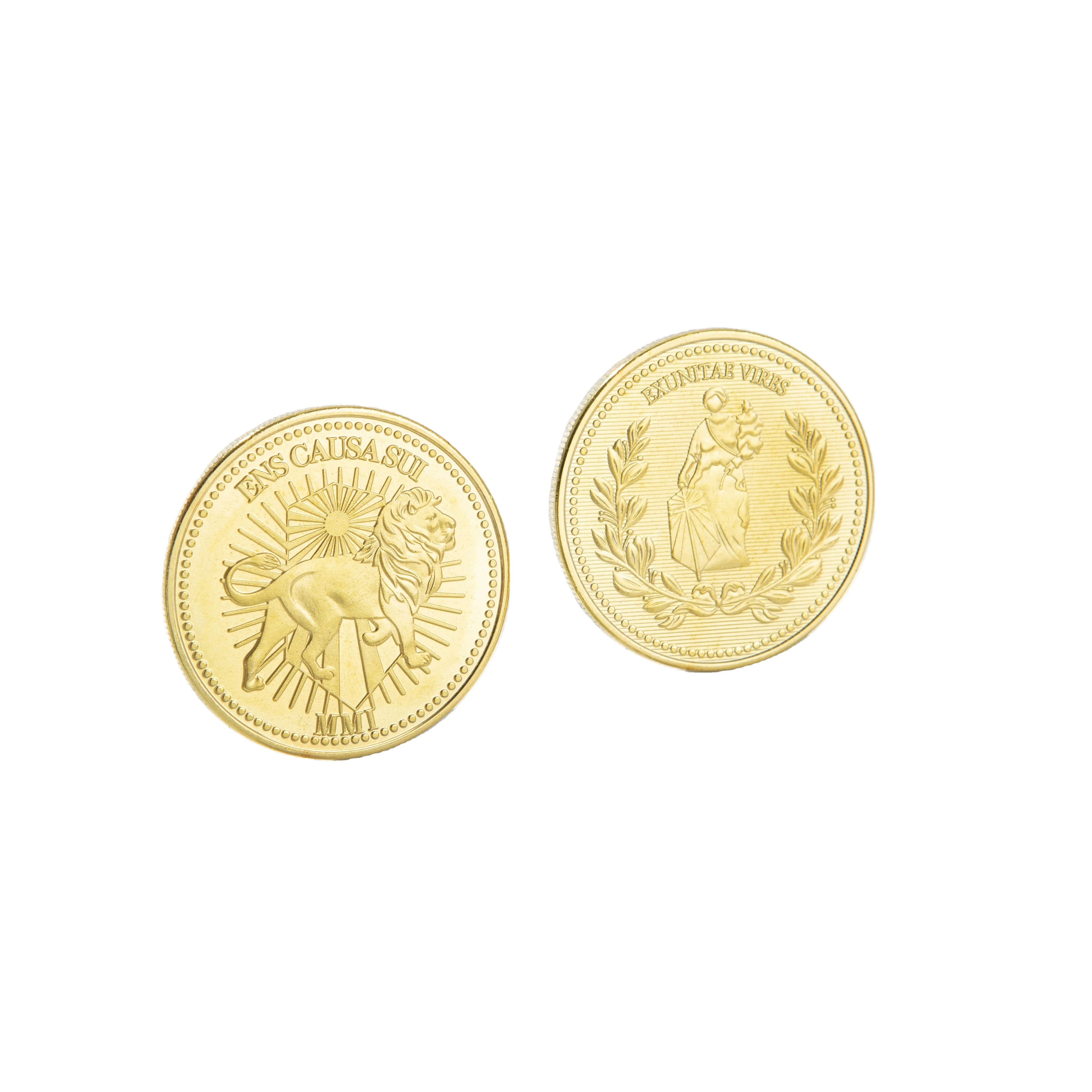 Foreign trade medallion metal medallion lion of liberty medallion metal badge cross-border supplier