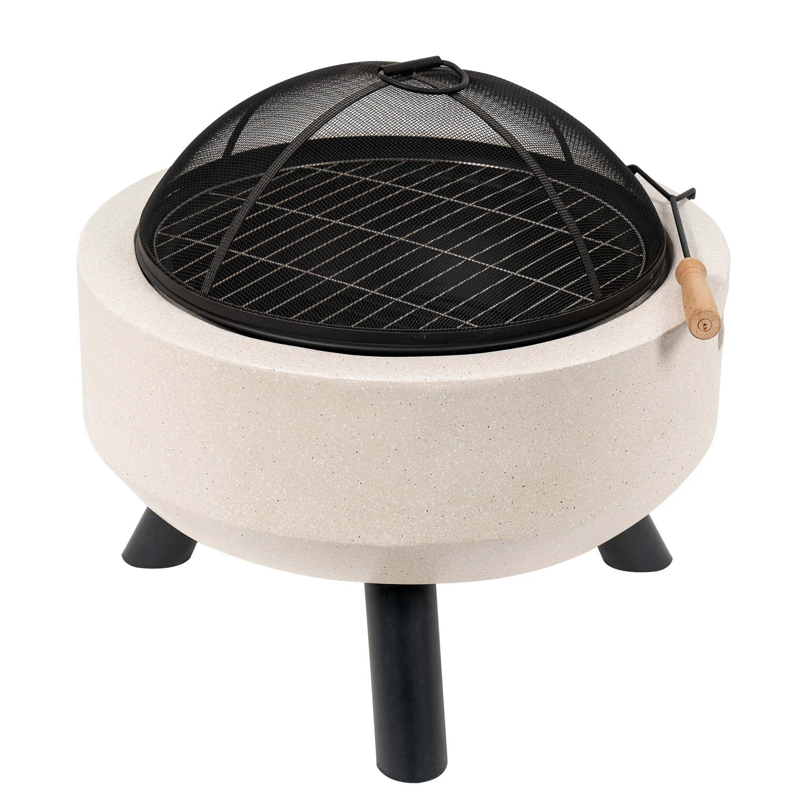 Magnesium oxide Steel Fire Pit Wood Burning Tripod Barbecue Fireplace Indoor/Outdoor Outdoor Ofen Smokeless Heater Carbon Grill