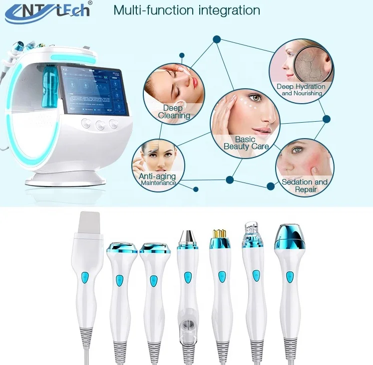 Алмазная дермабразия для лица oxygeneo, машина для ухода за кожей