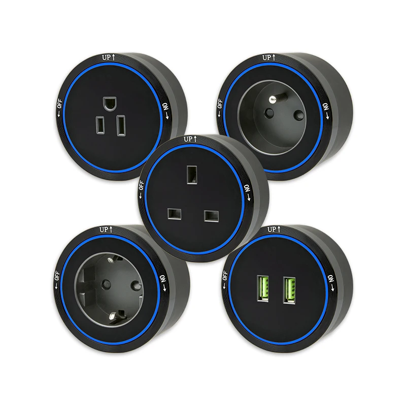 WOSOM Wall top NMS1-EU Socket unit-EU power socket track rail