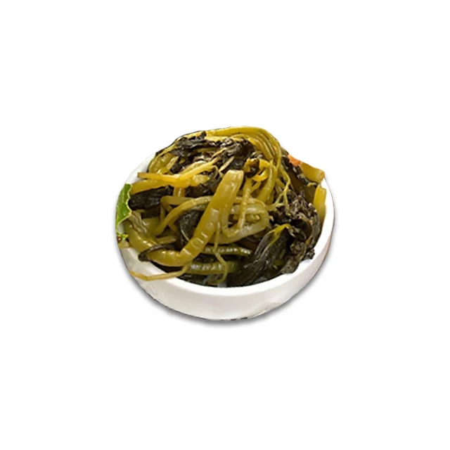 Thai Local Vegetables Wholesale from Thailand Pickled Wild Spider Flower in 220 mL Jar