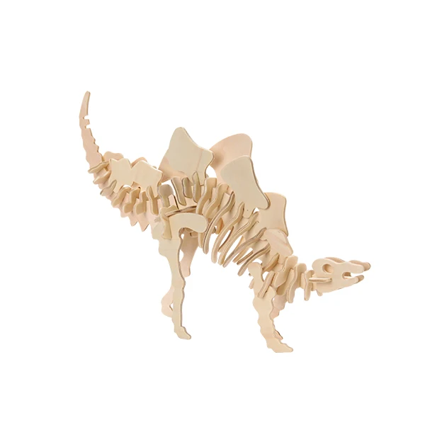Educational 3D Wooden Dinosaur Puzzles Perfect for STEM Learning and Imaginative Jurassic Adventures
