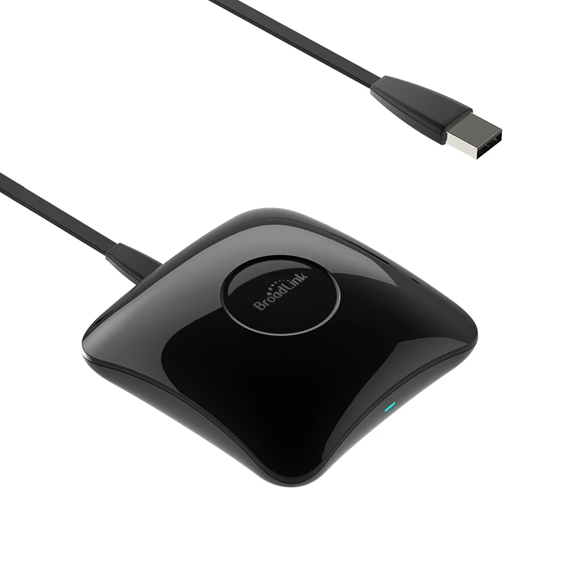 Wireless smart home technology BroadLink RM4 pro universal IR smart remote control for lights and appliances