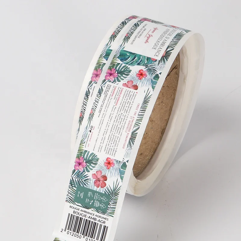 Custom 10ml vial labels hologram 10ml bottle label essential oil supplement bottle private label