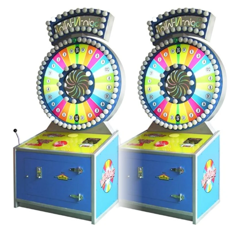  Аркадная игровая машина принадлежности для парка аркадная рулетка Spin N Win с