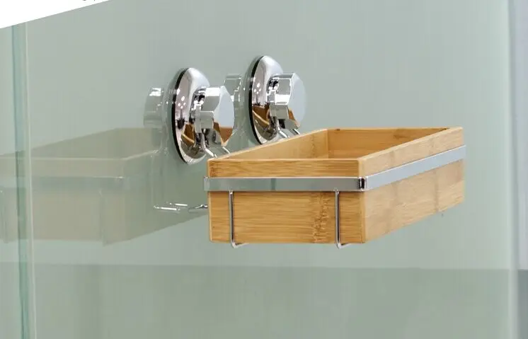 hot selling bamboo soap box bamboo bath display rack