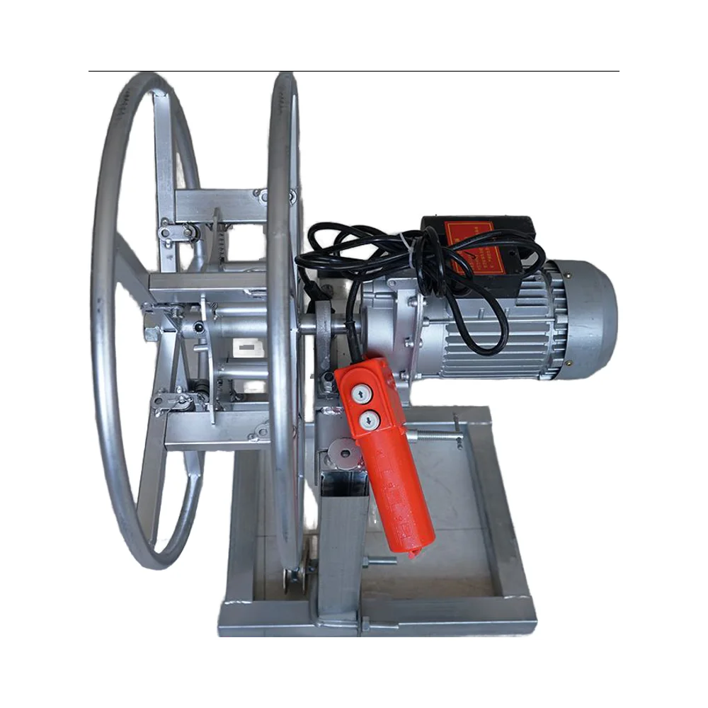 Electric hanging basket rope collector, steel wire rope winding machine, cable reel machine
