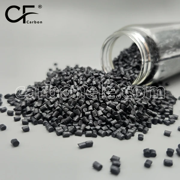 Carbon fiber filled filamento PLA granules pellet PLA reinforced carbon fiber for CF PLA filament