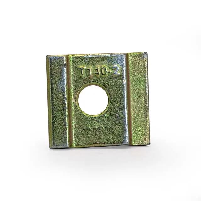 Elevator Shaft Components Forged Rail Clip Casting Sliding Rail Clip