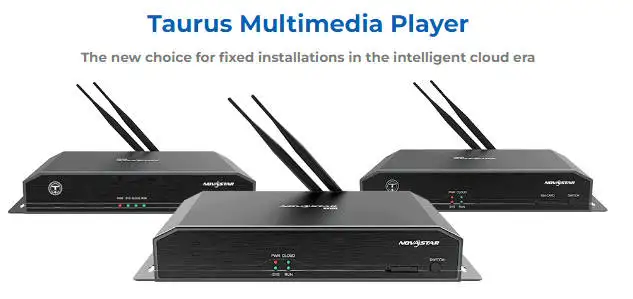 Novastar TB50 TB60 WIFI HDMI Media Box Player TB1 TB2 TB30 TB40 Asynchronous Multimedia Player for LED Screen