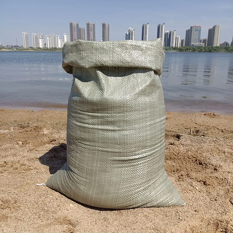 Earth Building Pp Woven Construction Trash Bag Garbage Bag Custom Printed Logo