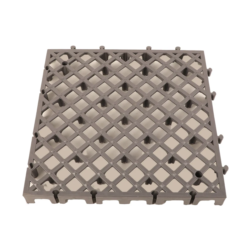 Thickened PP splicing drainage grille floor mat for car beauty plastic flooring