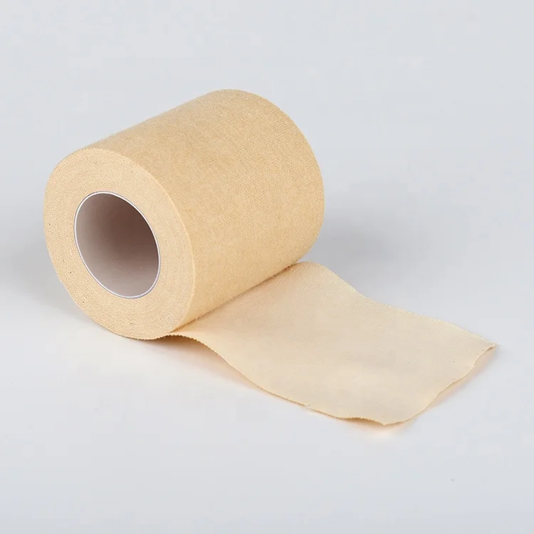 Customized wholesale cheap athletic trainer soccer best sports tape zinc oxide adhesive tape