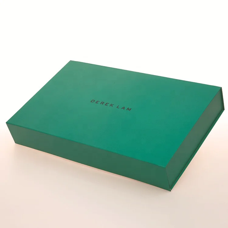 Christmas luxury packaging boxes texture paper customized size gift packing size A4 A3 flat shipping boxes