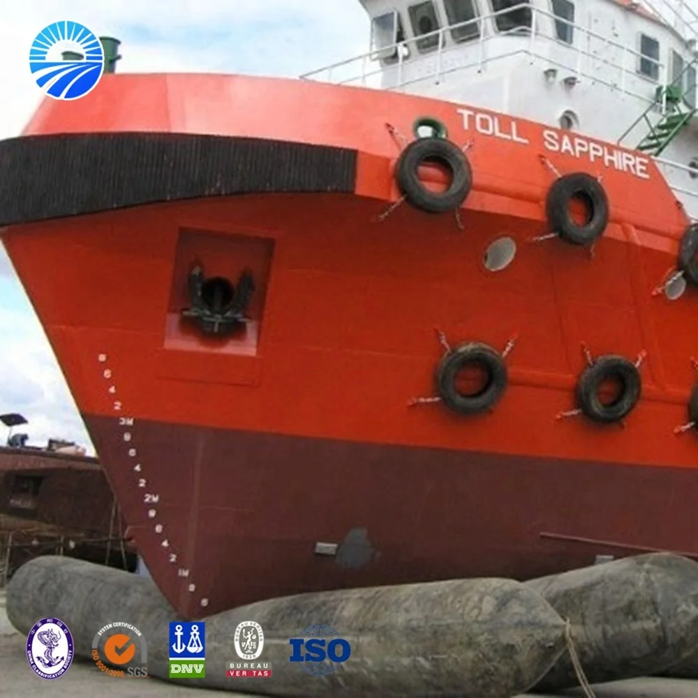 marine rubber airbags for ship launching and lifting