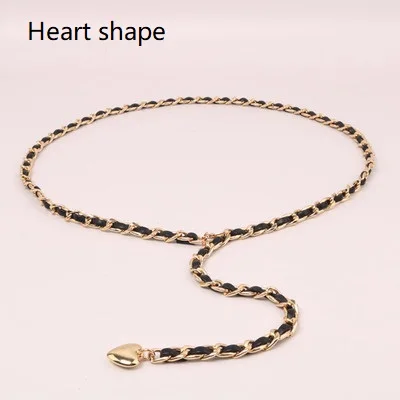 New Trendy European and American Apparel Accessories Multilayer Body Shell Waist Chains Belt for Women