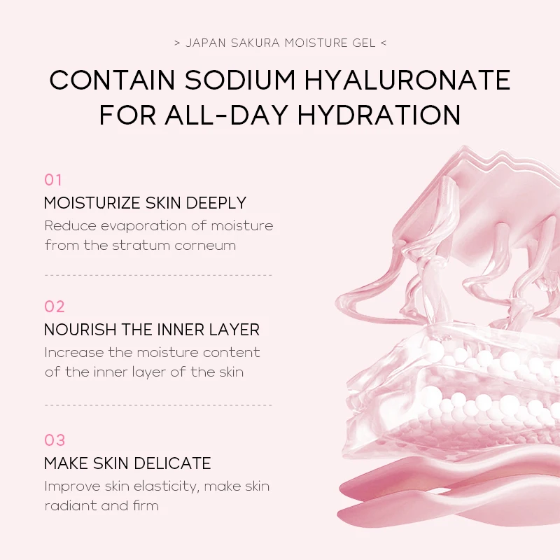 Collagen Anti-Aging Face Moisturizer Beauty Facial Cream Whitening Dark Spot Removal Properties Skin Gel Cream