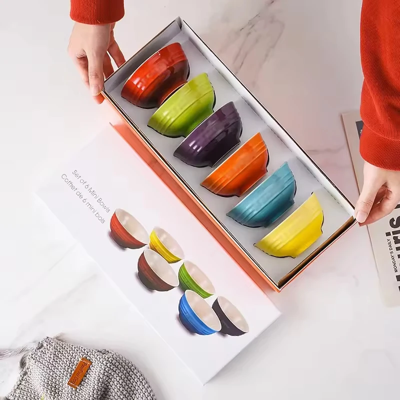 Chinese Style Wholesale Fine Porcelain Bowl Set Ceramic Salad Serving Bowl for Family Home