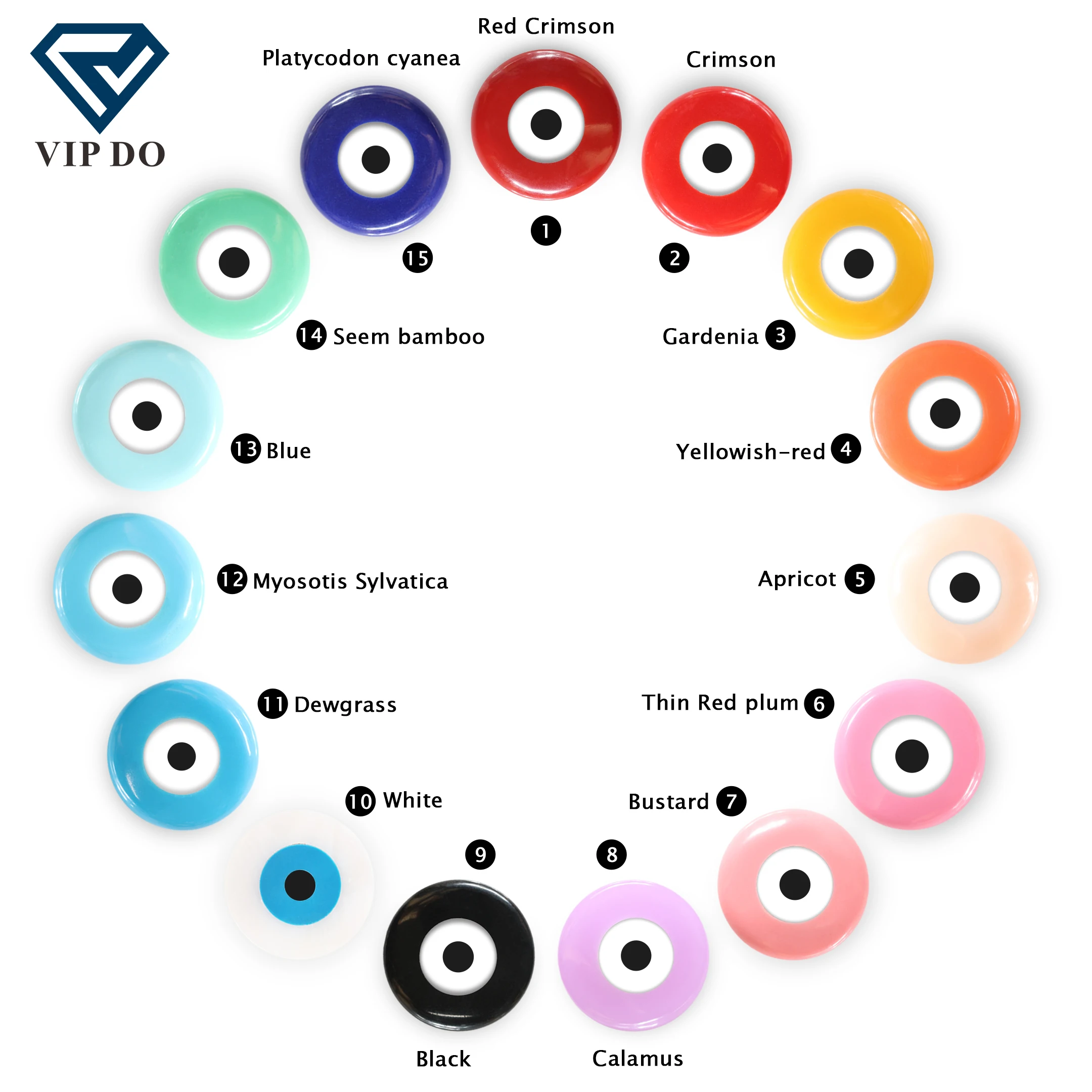 Фабричная оптовая продажа двойная плоская Плоская верхняя синтетическая Бирюзовая круглая огранка можно настроить в любой форме дьявольского глаза