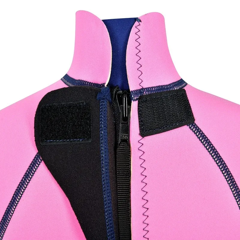 Kids Customized Neoprene Back Zip Short Wetsuits Sleeve Rash Guard for Surfing Swimming Diving