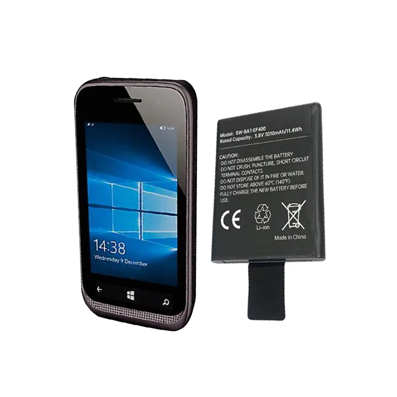 Replacement Battery for Bluebird EF400 BAT-DF400 barcode scanner 3.8V 3010mAh pda battery