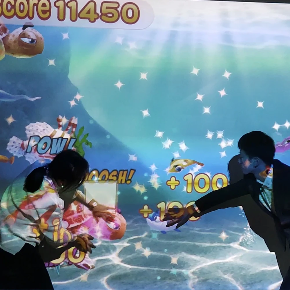 Smart Kids Game Interactive Floor/Wall Projection System Multi Points Interactive Whiteboard Device