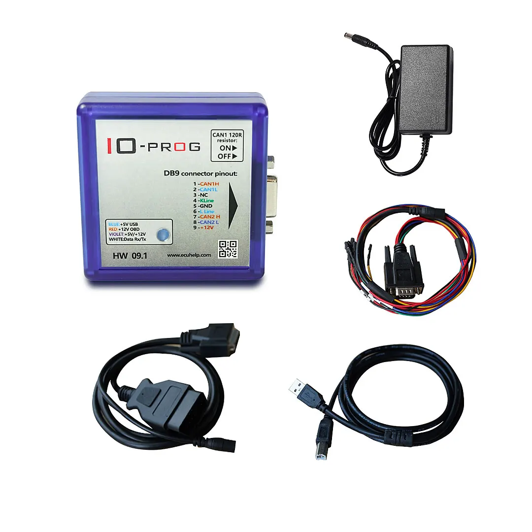 Ecu tuning chiptuning tools Opel license ECU TCM BCM &EPS IO Prog  Combination of K-line and CAN programmer BD9  connector