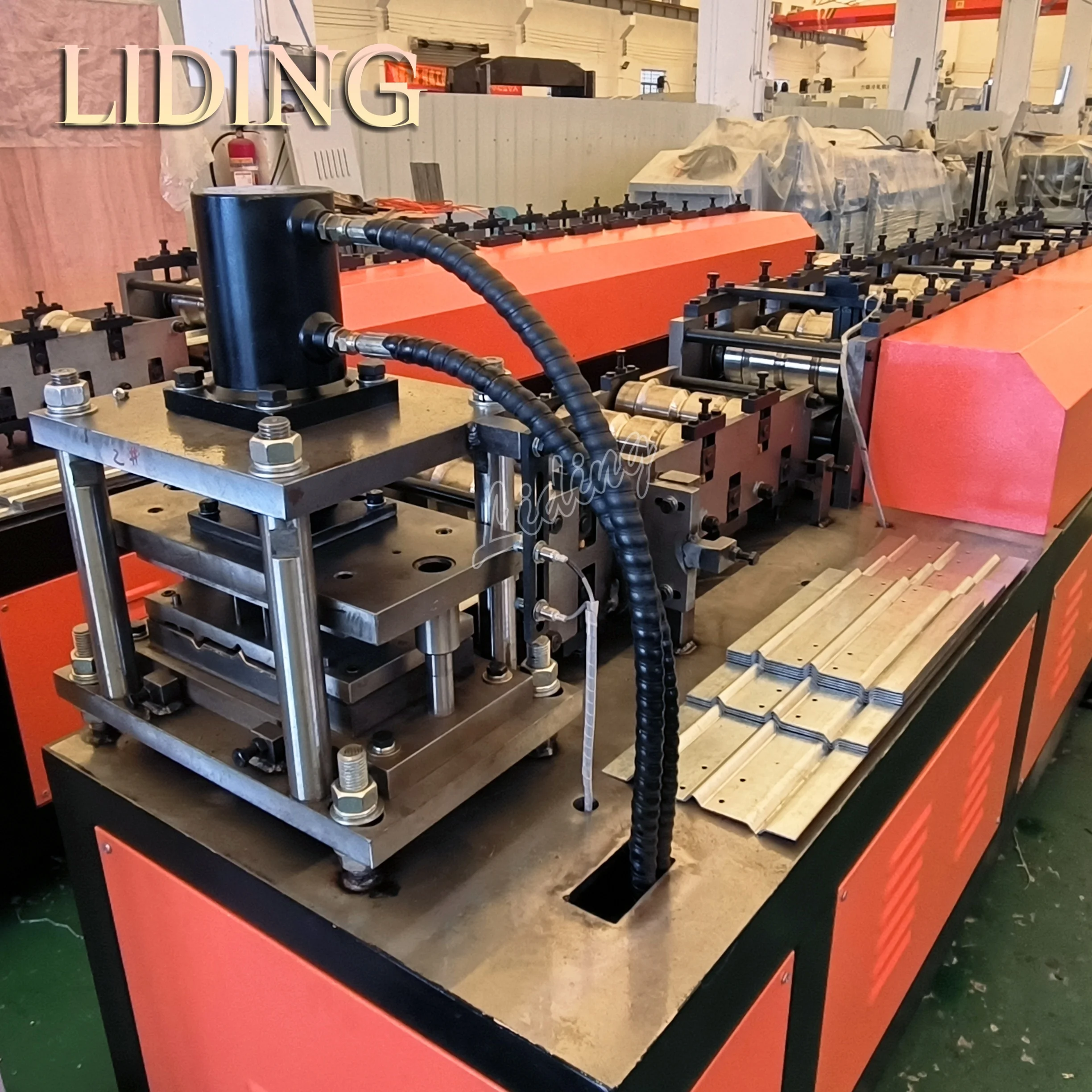 Factory OEM High quality Hvac Square  Volume Control Fire Damper VCD Blade Shutter Roll Forming Making  Machine
