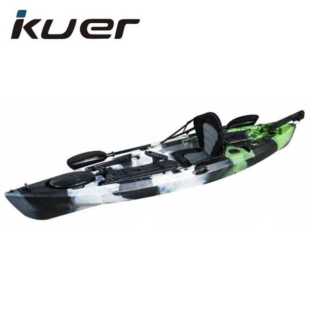 wholesale 10ft rowing boat with fishing rod holder plastic boat