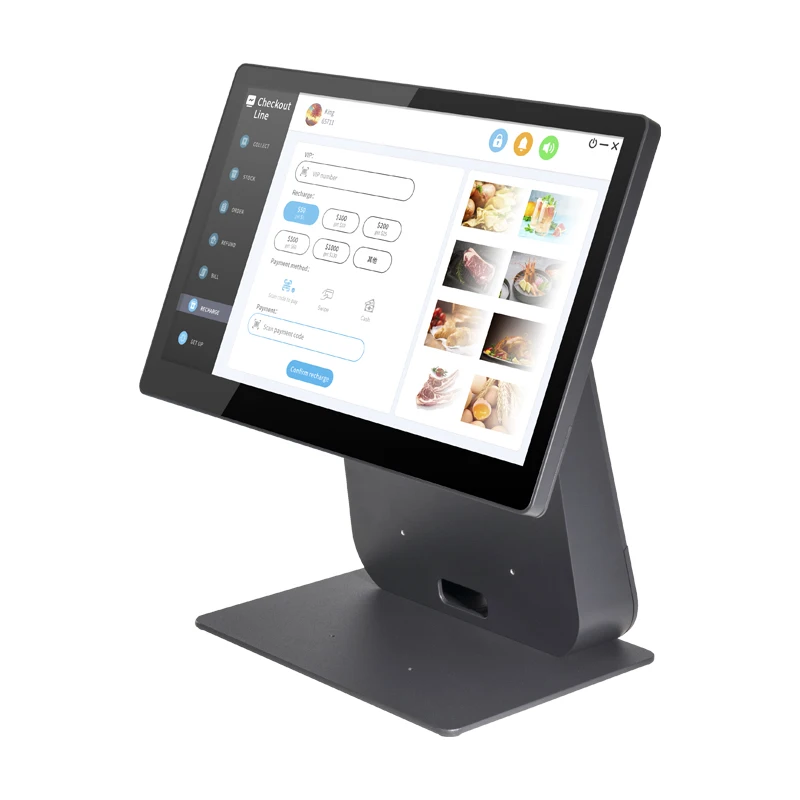 POS терминальная машина завод Windows Android Алюминиевая Подставка