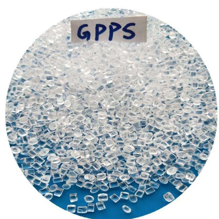 low price injection grade virgin crystal raw material plastic polystyrene gpps 525 resin granules