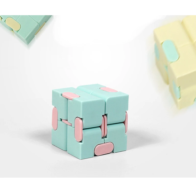 Новинка 2022, подарок для взрослых и детей, игрушка, кубик бесконечности, Волшебный складной фиджет-кубик для снятия стресса