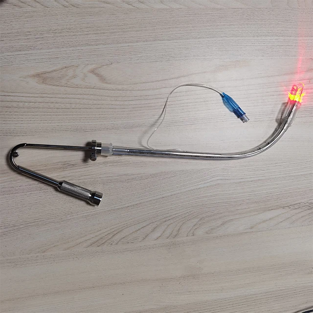 ANSHIDA anesthesia icu endotracheal intubation guide rigid stylet bougie intubation for pediatric and adult laryngoscope