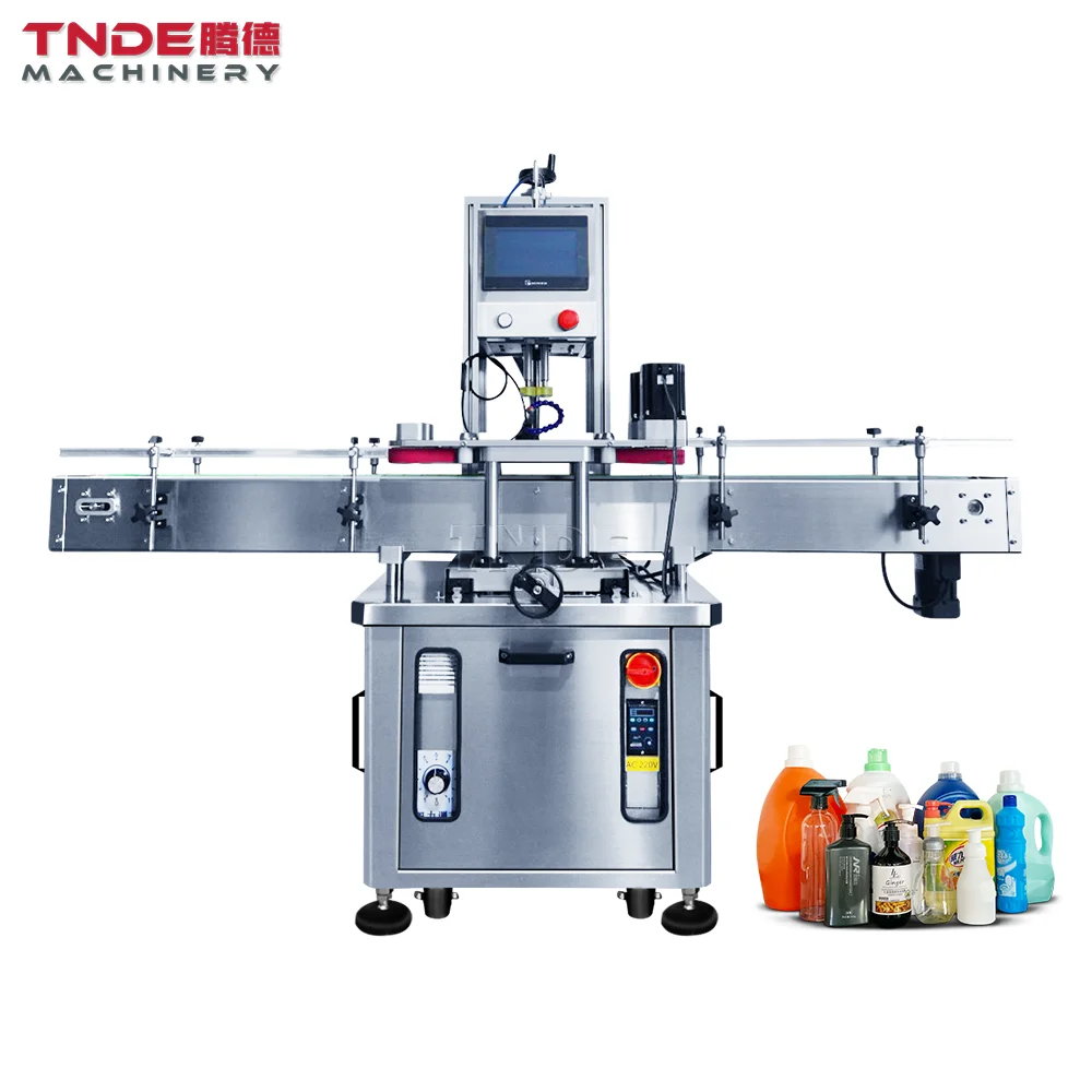 TDX-A2M флакон-капельница насос брызга бутылки автоматическая укупорочная машина для 2400BPH