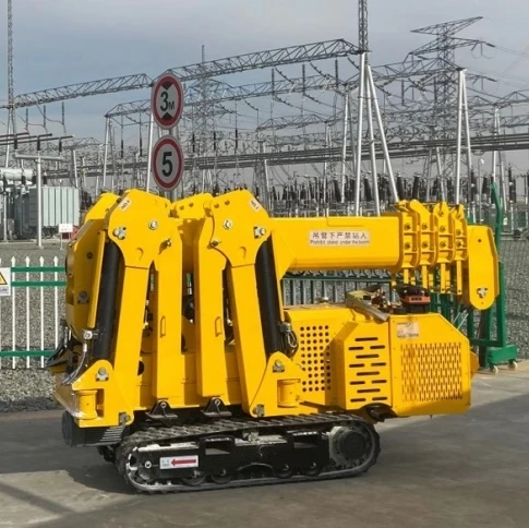 Cheap wholesale  mini crane 1.2 T 3T 5T 8T 12 ton Construction Spider Crawler Crane