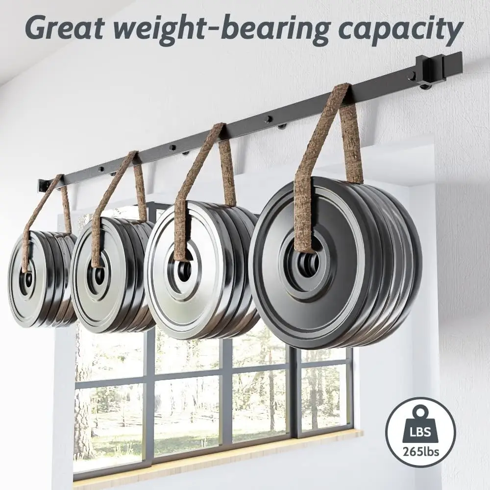 Hidden Concealed Wardrobe Cabinet Barn Door Rail Track Roller Set Heavy Duty Rustic Sliding Barn Door Hardware