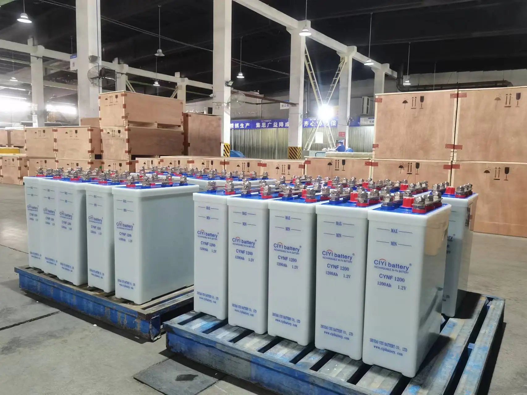 Super Quality Ni-Fe Battery 1.2V 12v 24v 48v 800AH 200Ah 1000Ah Battery  Nickel Iron Battery for Sale