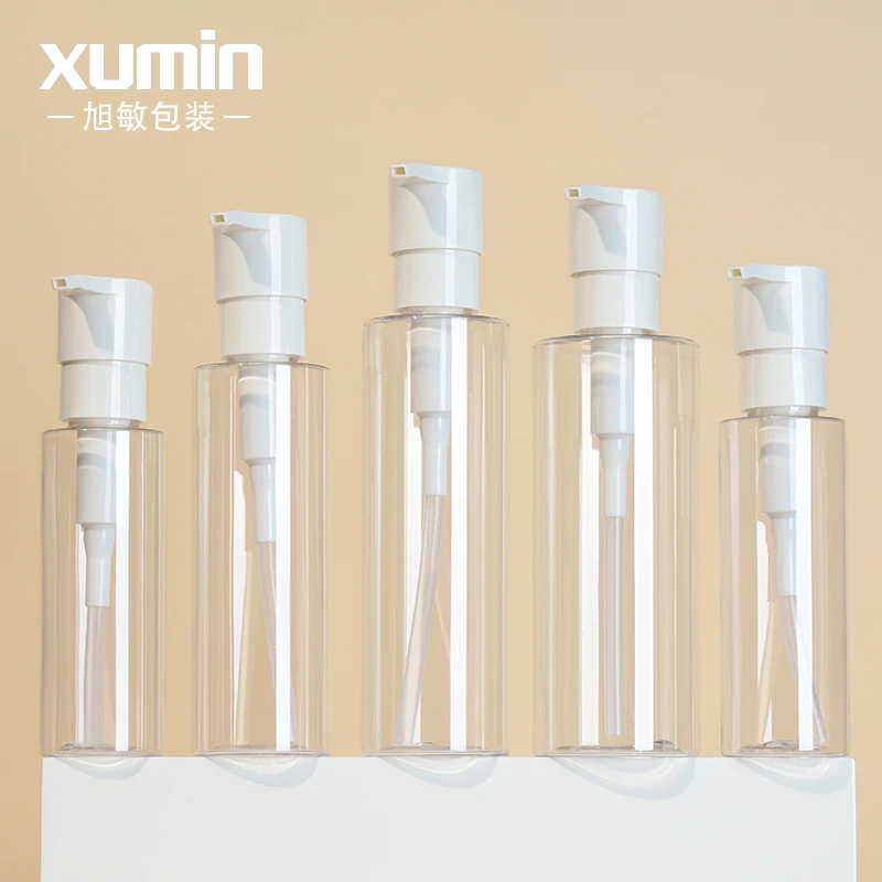 100ml plastic pet lotion pump bottle 120ml 150ml 200ml empty 250ml pet foam pump cosmetic bottle pet bottle for cosmetic