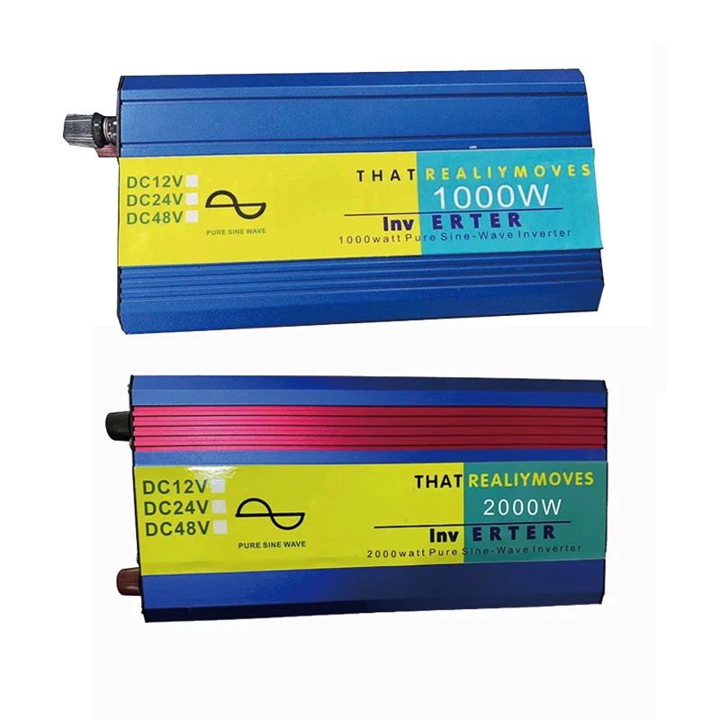Pure sine wave inverter 12V 24V 48V to 110V 220V 300w 500w 2000w 3000w Multiple Voltage power Converters dc to ac power inverter