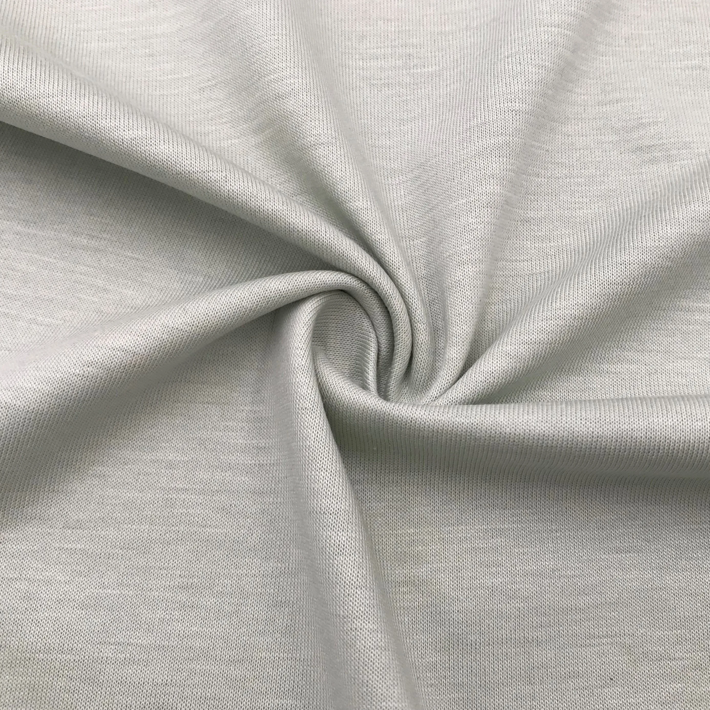 Высококачественная трикотажная ткань из 50% модала и 50% хлопка для футболок, нижнего белья, нижнего белья, леггинсов, одежды