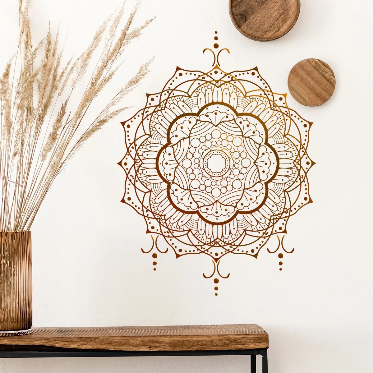 Wholesale Custom PVC Removable Moon Lantern Islamic Eid Mubarak Muslim Ramadan Home Wall Decor Stickers