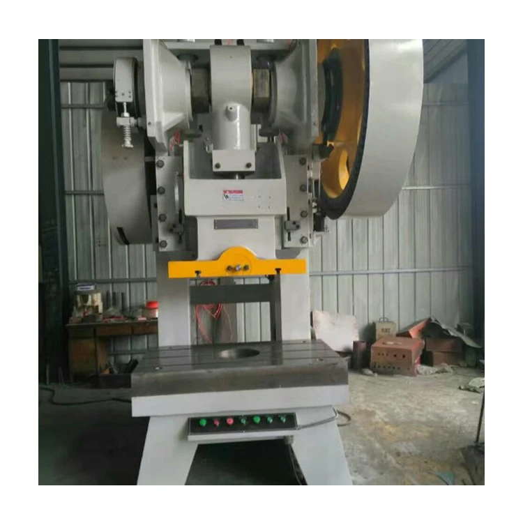 Round Ccoin 125ton Automatic Deep Throat Metal Hole Mechanical Punching Machine